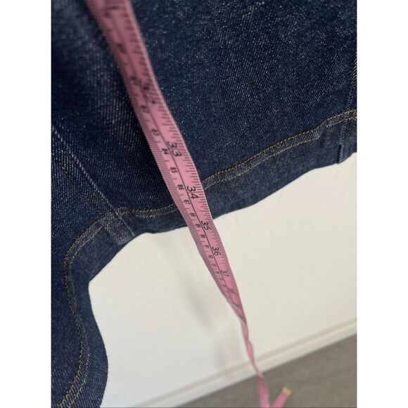 SPANX® Seamed Stretch Denim Sleeveless Shift Dress Size Large NWT - Picture 8 of 8